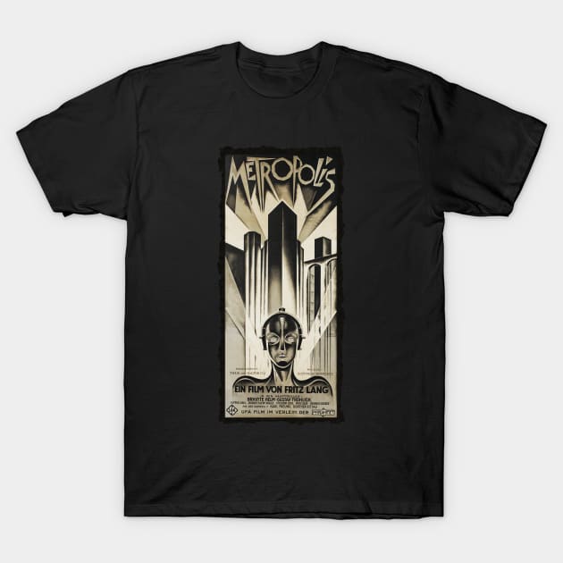 Metropolis poster T-Shirt by UndiscoveredWonders